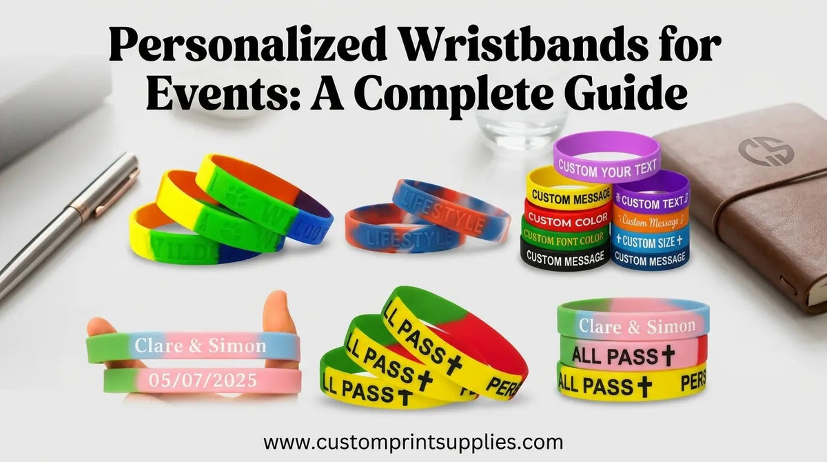 Personalized Wristbands for Events: A Complete Guide