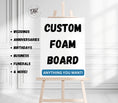 Custom Foam Board Poster Sign – Lightweight, Durable & Full-Color Printing