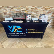 Custom Spandex Rectangle Table Cover - Custom Print Supplies LLC