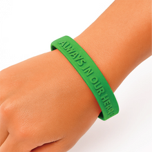 Custom Embossed Silicone Wristbands
