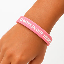 Debossed Color filled Silicone Wristbands - Custom Print Supplies LLC