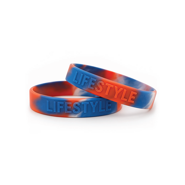 Custom Embossed Silicone Wristbands