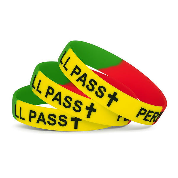 Embossed Imprinted Silicone Wristbands