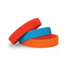 Custom Embossed Silicone Wristbands