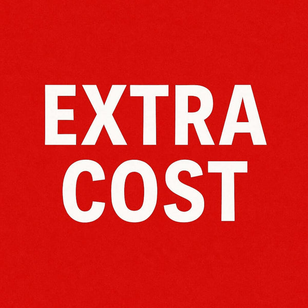Extra cost for PVC Card Order