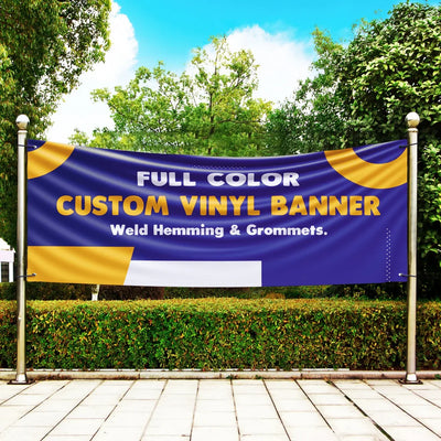 Custom Vinyl Banner - Custom Print Supplies LLC