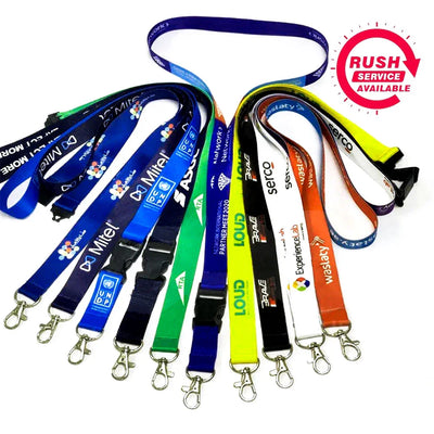 Personalized Full Color Lanyards - Custom Print Supplies LLC