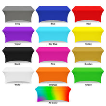 Custom Spandex Rectangle Table Cover