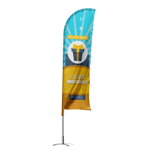 Custom Feather Flags for Trade Shows – Premium Double-Sided Banners