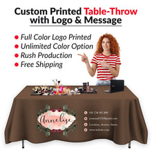 Custom Rectangle Table Throw