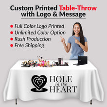 Custom Rectangle Table Throw