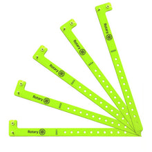 Personalized L Shaped PVC Wristband